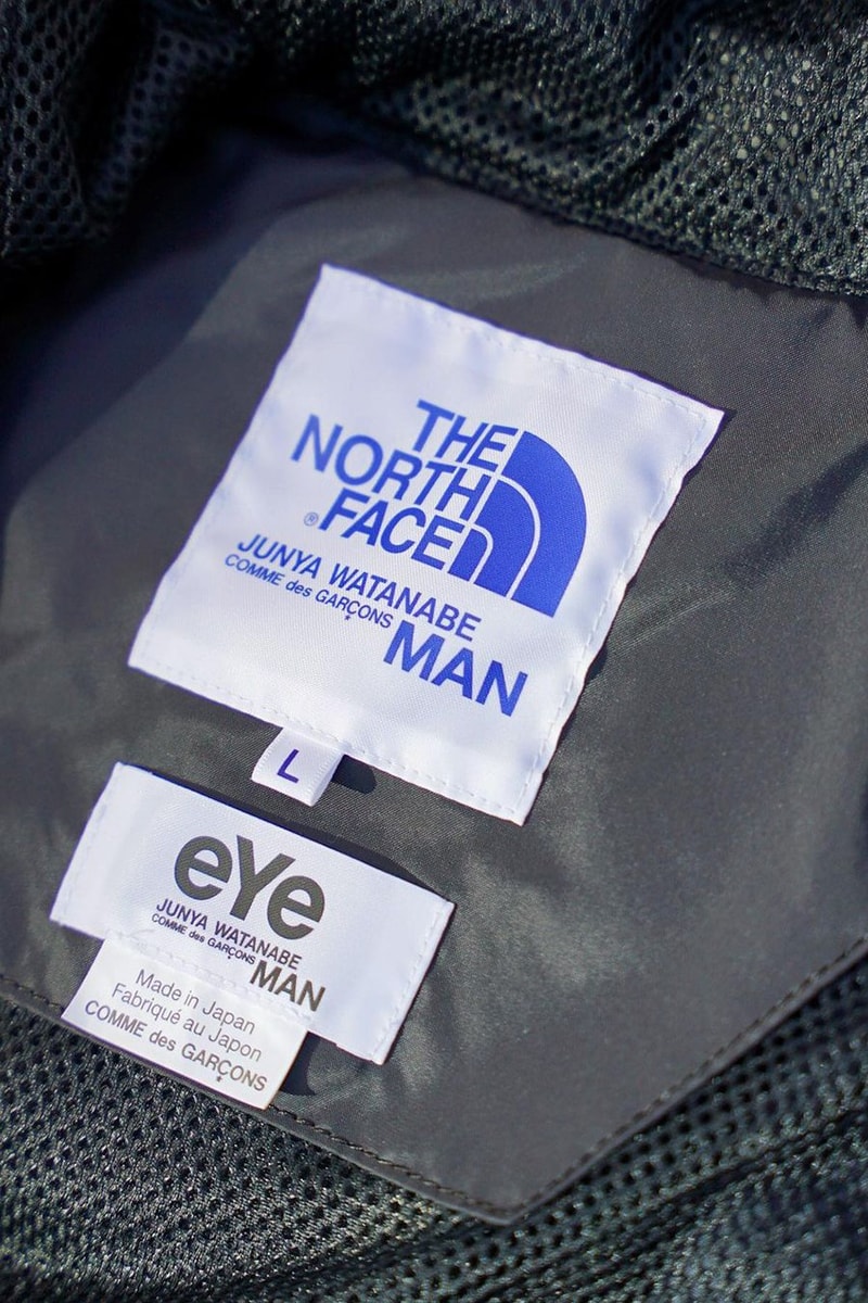 Junya Watanabe x The North Face 2021 春夏最新聯乘「Dayhiker Lumber Jacket」發佈