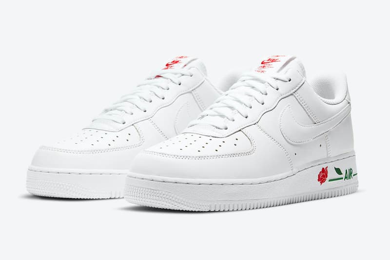 Nike Air Force 1 Low 別注配色「White Rose」官方圖輯、發售日期正式公開