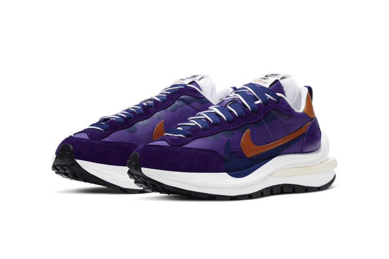 sacai x Nike Vaporwaffle 最新配色「Dark Iris」官方圖輯發佈