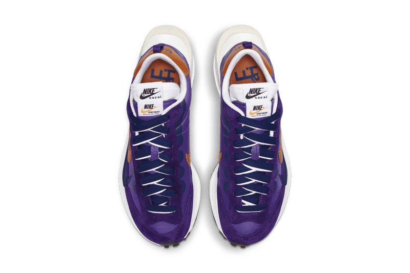 sacai x Nike Vaporwaffle 最新配色「Dark Iris」官方圖輯發佈