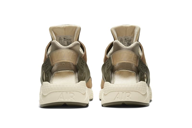 Stüssy x Nike Air Huarache LE「Desert Oak」聯乘鞋款官方圖輯公佈