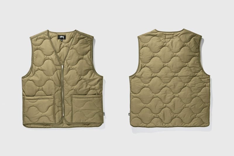 Stüssy 全新 Quilted Liner 背心正式上架