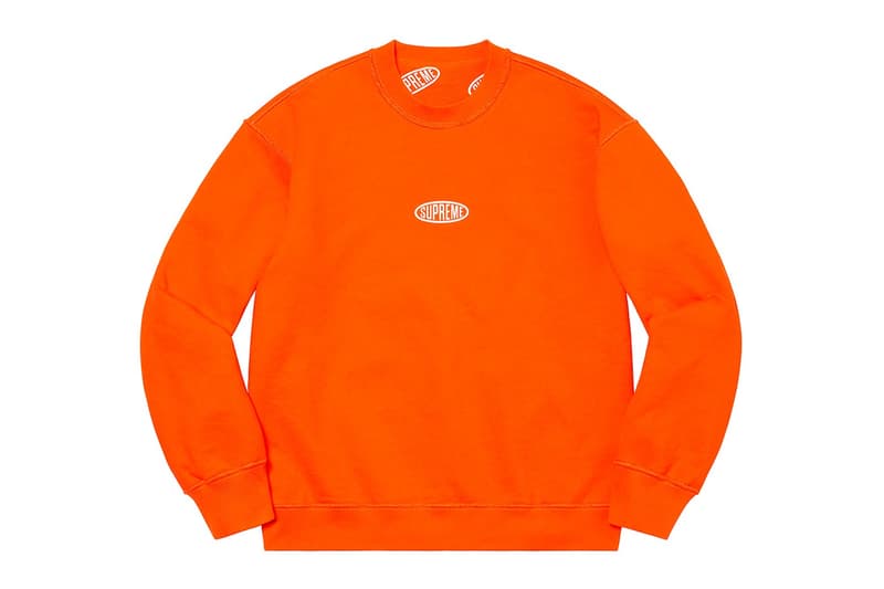 Supreme 正式發佈 2021 春夏衛衣系列