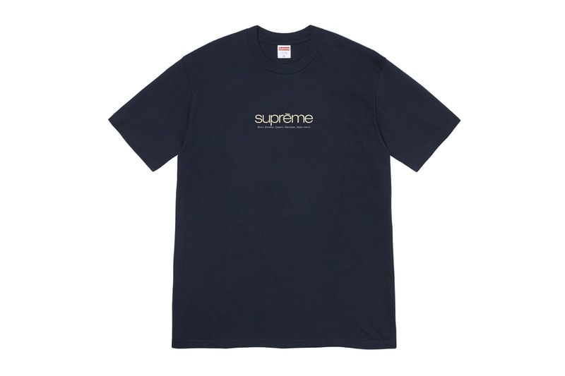Supreme 2021 春夏 T-Shirt 系列正式發佈