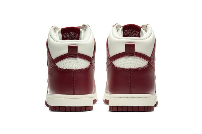 Nike Dunk High 全新配色「Team Red」發佈