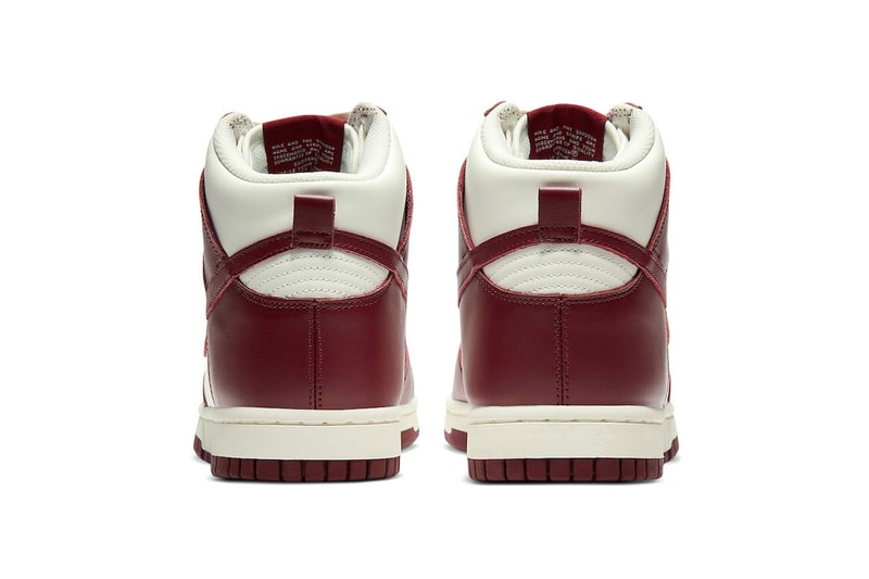 Nike Dunk High 全新配色「Team Red」發佈