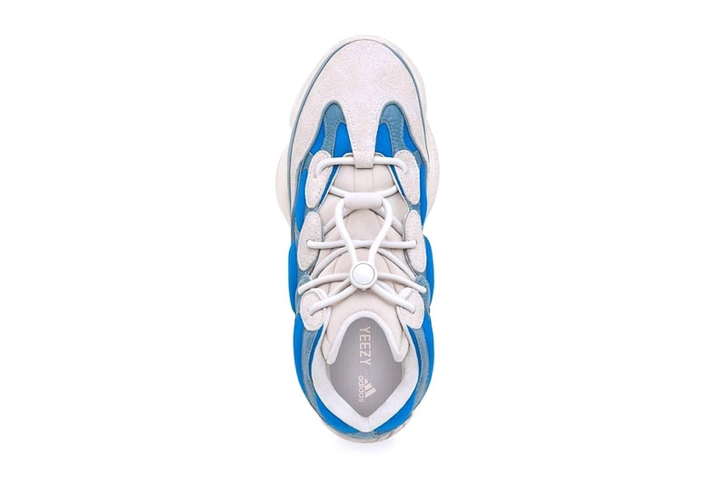 adidas YEEZY 500 High 最新配色「Frosted Blue」率先登場