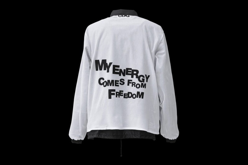 COMME des GARÇONS CDG 人氣教練夾克再次回歸上架