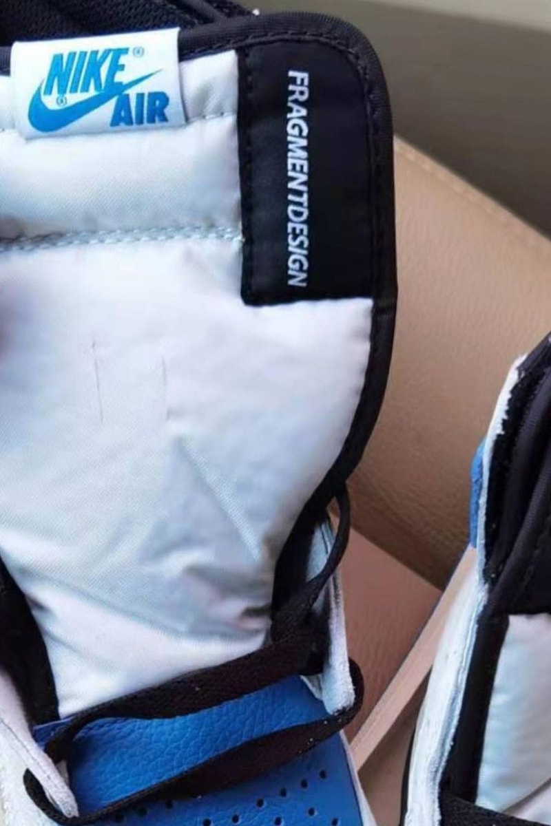 fragment design x Travis Scott x Air Jordan 1 三方聯名鞋款率先曝光
