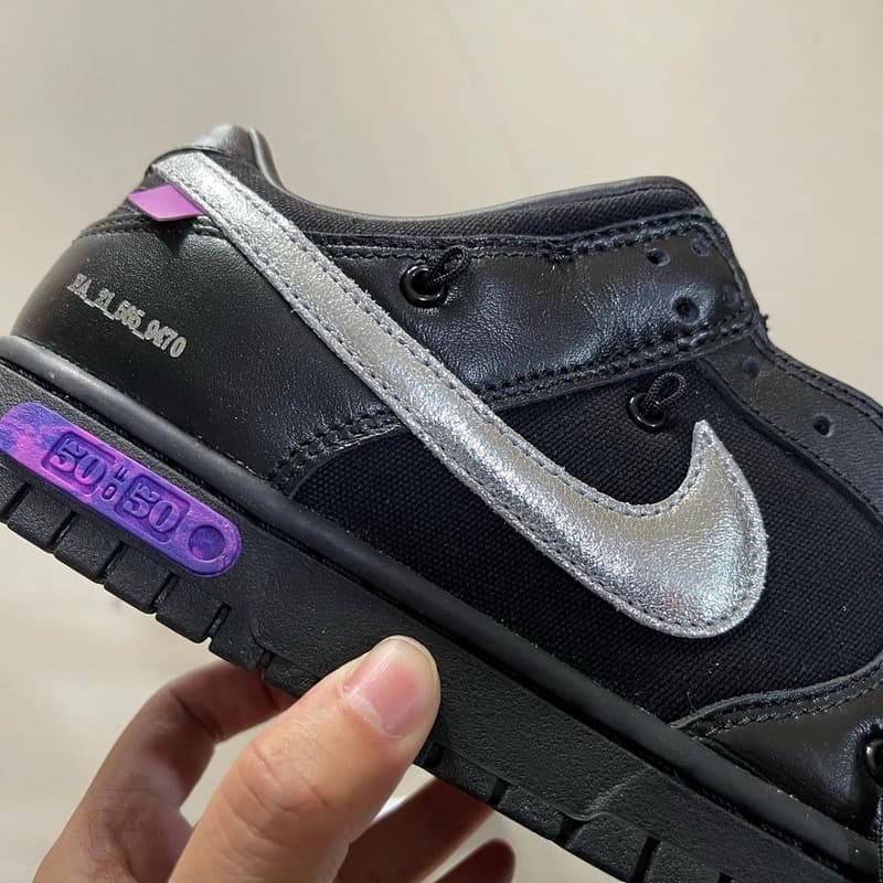 Off-White™ x Nike Dunk Low 全新聯名系列「THE 20」實鞋圖輯再曝光