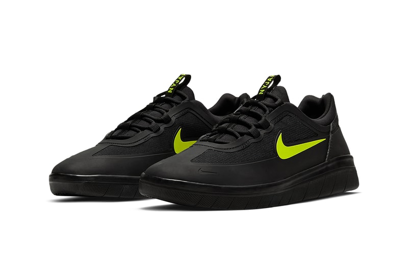 Nike SB Nyjah Free 2 全新「Black/Cyber」配色正式發佈