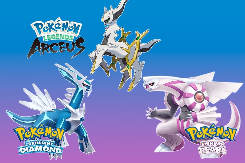Pokémon 重製版《寶可夢晶燦鑽石／明亮珍珠》和全新遊戲《寶可夢傳說：阿爾宙斯》即將正式推出