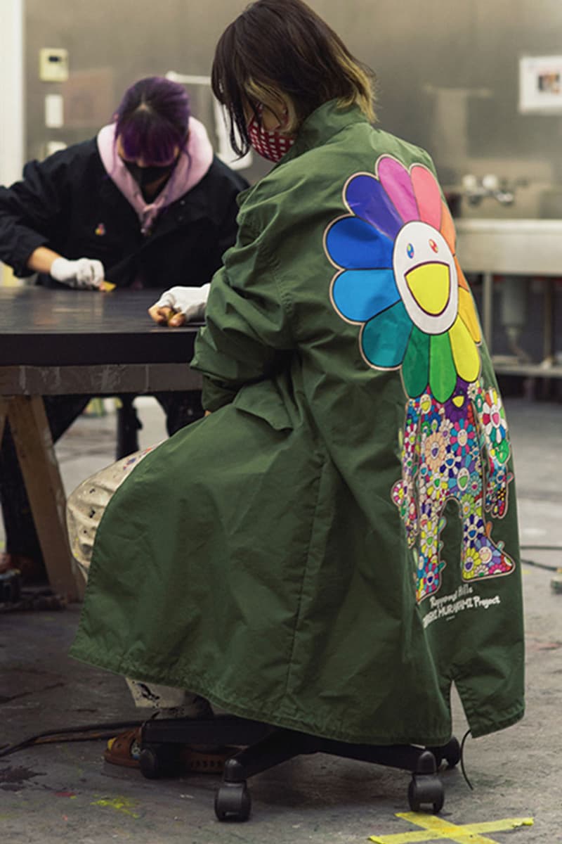 SOPHNET. x 村上隆全新聯乘 Kaikai Kiki Flower 大衣正式發佈