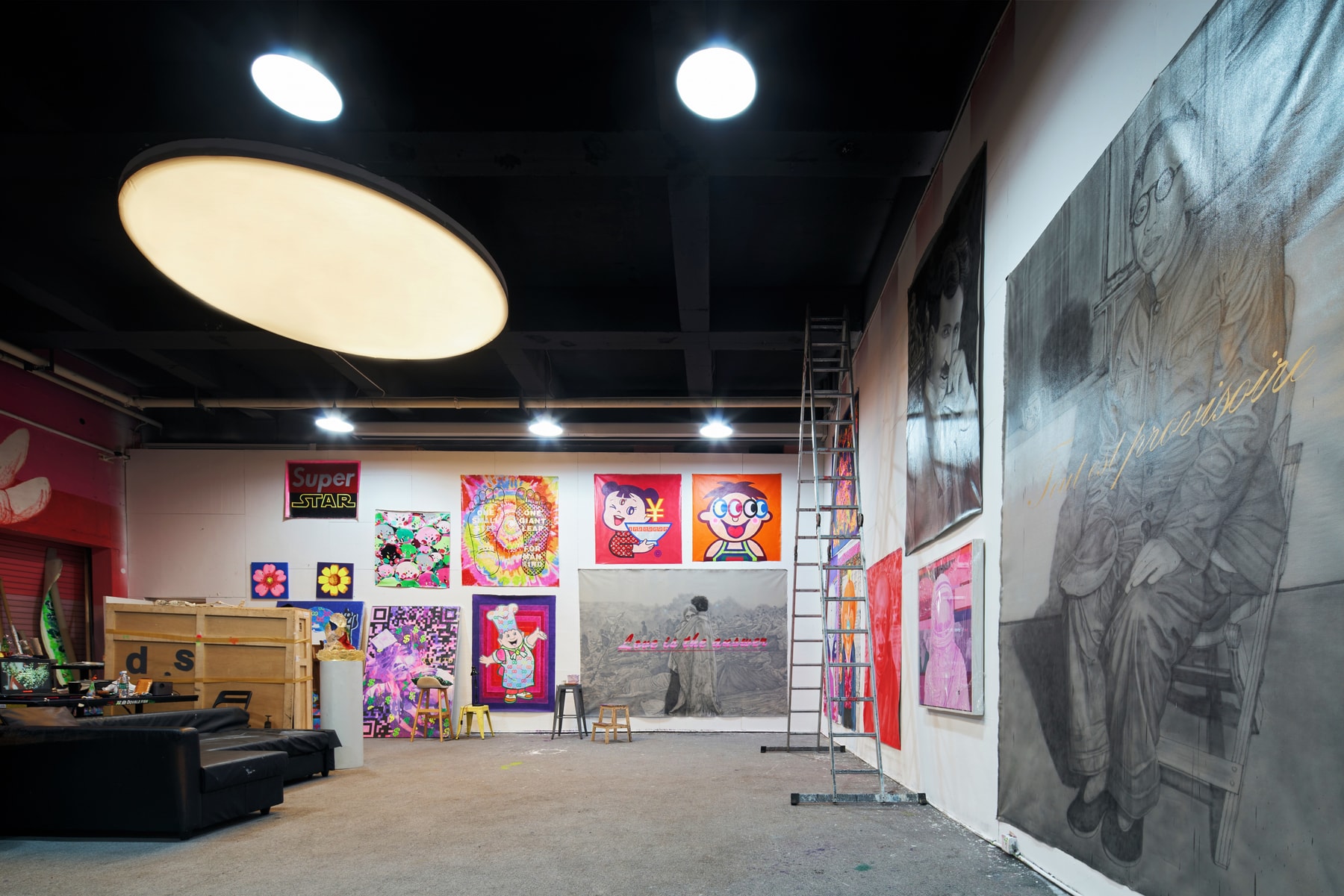 Studio Visits : 庞凡 Fansack