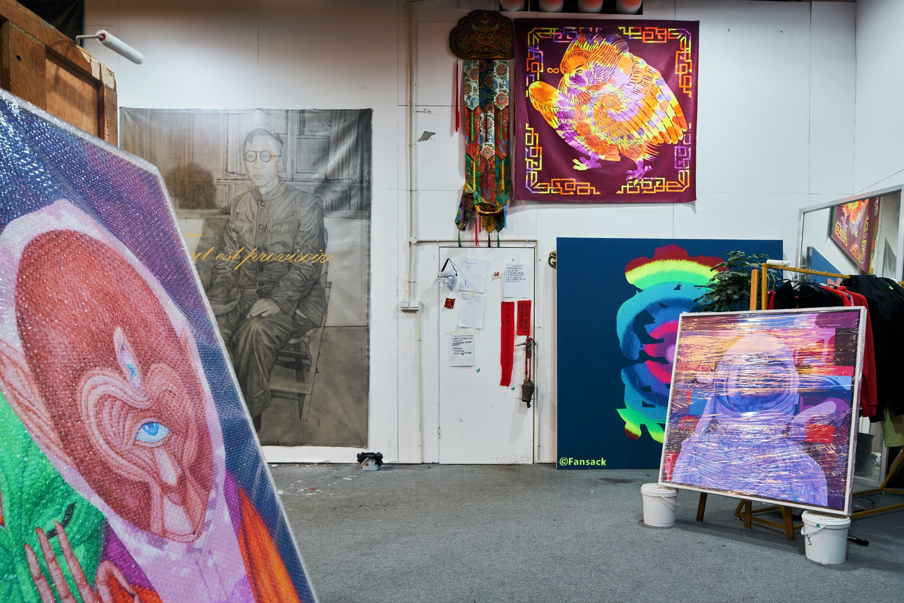Studio Visits : 庞凡 Fansack