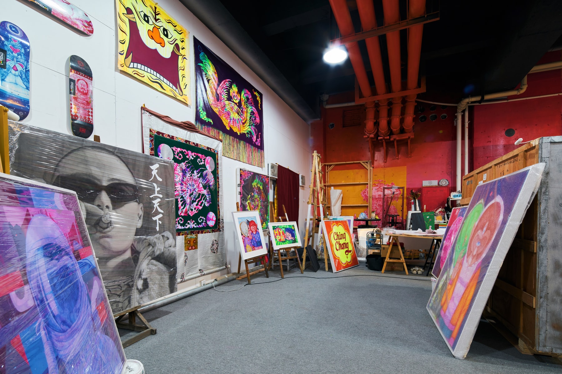Studio Visits : 庞凡 Fansack