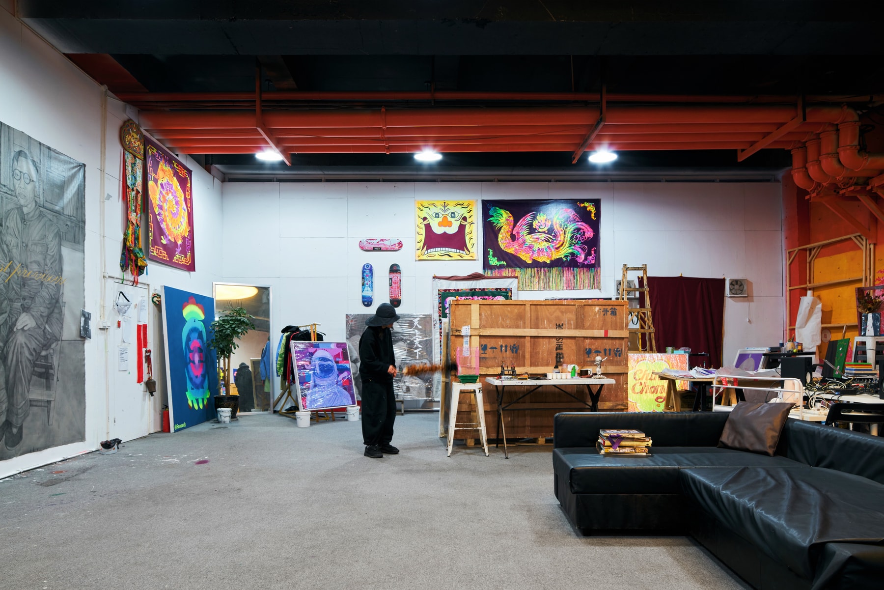 Studio Visits : 庞凡 Fansack