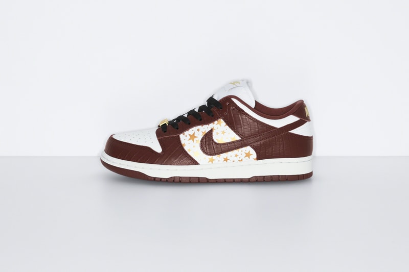 Supreme x Nike SB Dunk Low 全新聯乘系列鞋款正式發佈