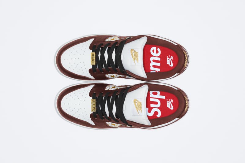 Supreme x Nike SB Dunk Low 全新聯乘系列鞋款正式發佈