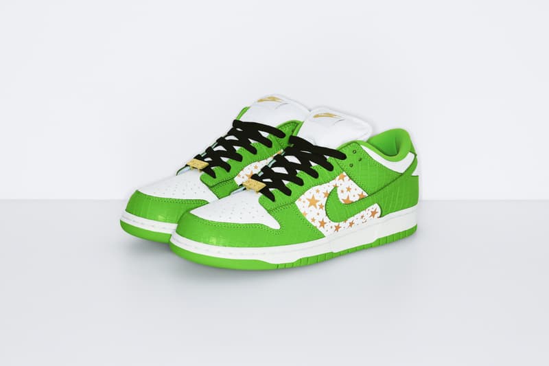 Supreme x Nike SB Dunk Low 全新聯乘系列鞋款正式發佈