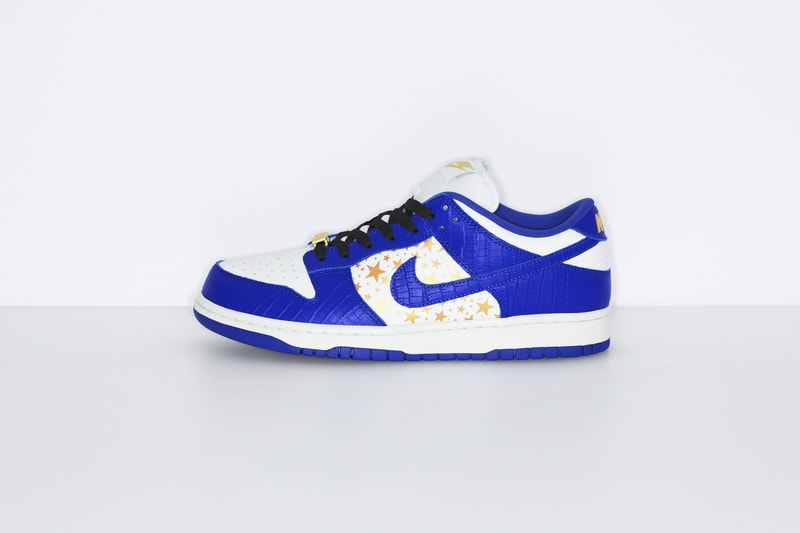 Supreme x Nike SB Dunk Low 全新聯乘系列鞋款正式發佈