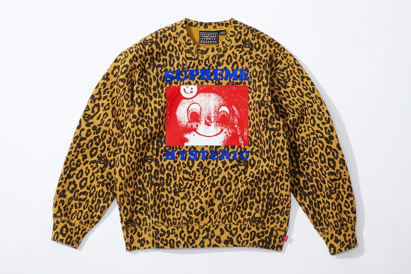 Supreme x HYSTERIC GLAMOUR 全新聯乘系列正式發佈