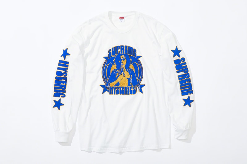 Supreme x HYSTERIC GLAMOUR 全新聯乘系列正式發佈
