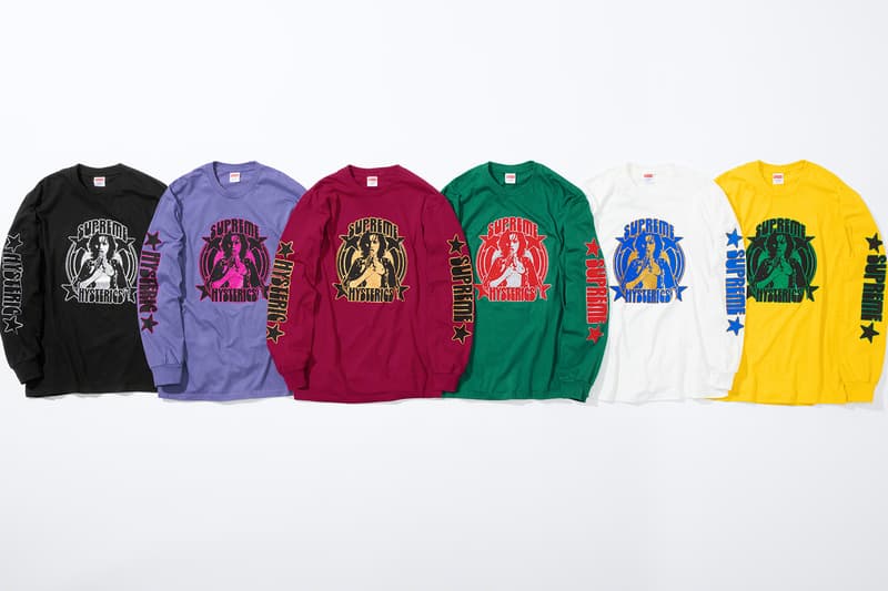 Supreme x HYSTERIC GLAMOUR 全新聯乘系列正式發佈