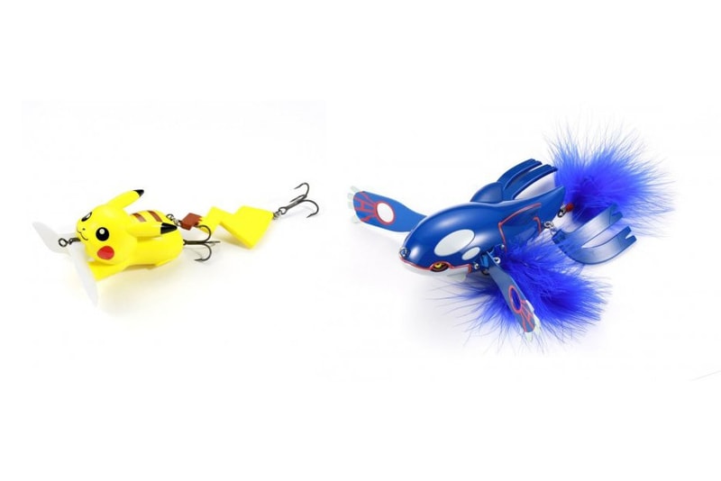 DUO 推出全新 Pokémon 主題 Pikachu、Kyogre 釣魚假餌