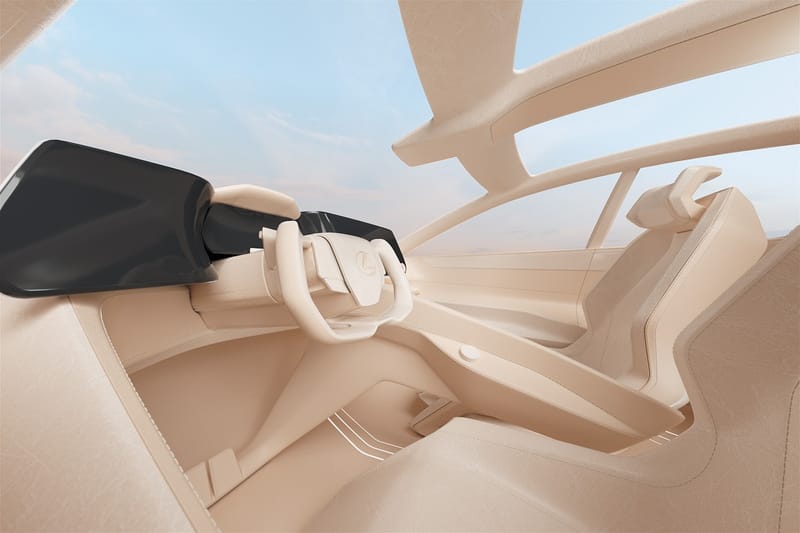 Hender Scheme 为 Lexus LF-Z 电动汽车打造虚拟内饰