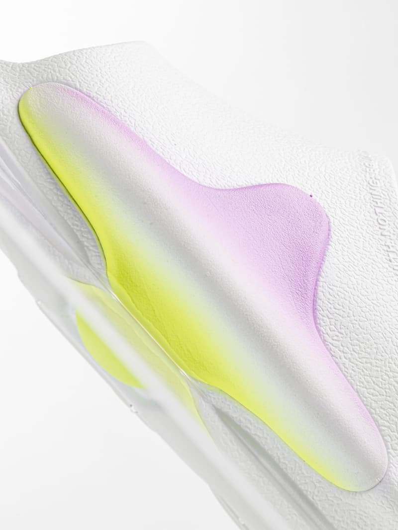 EQUALIZER OASIS 拖鞋推出全新白紫绿限定配色