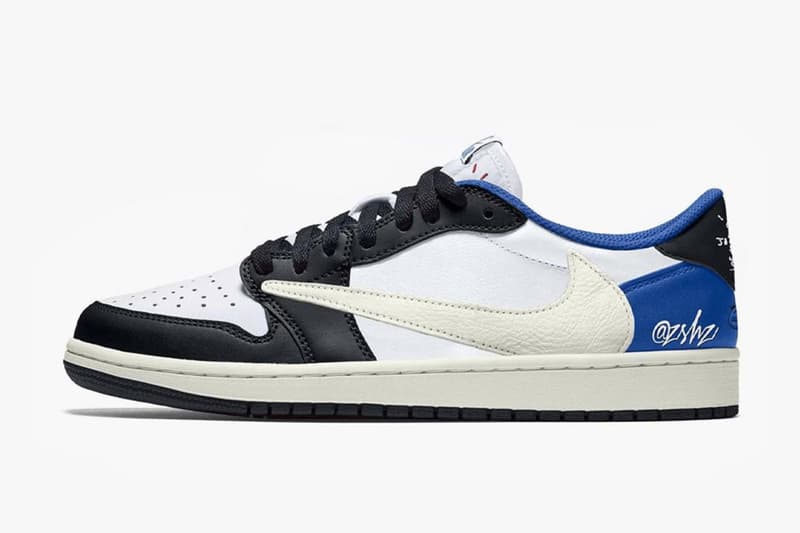 fragment design x Travis Scott x Air Jordan 1 Low 三方聯名鞋款發售情報曝光