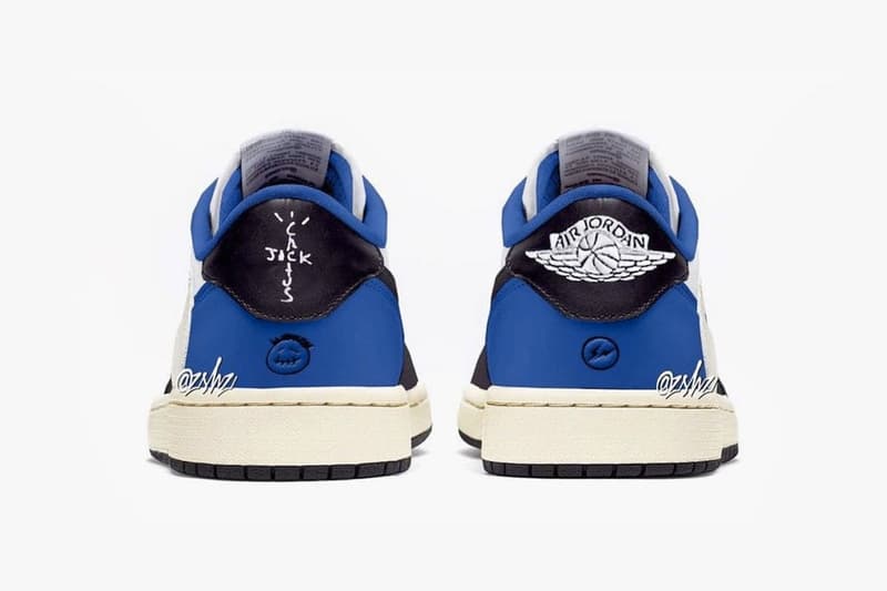 fragment design x Travis Scott x Air Jordan 1 Low 三方聯名鞋款發售情報曝光