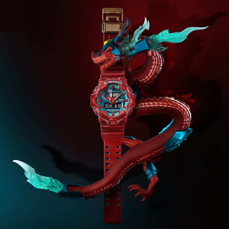 G-SHOCK 全新「中华龙」别注系列登场