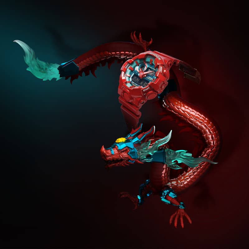 G-SHOCK 全新「中华龙」别注系列登场