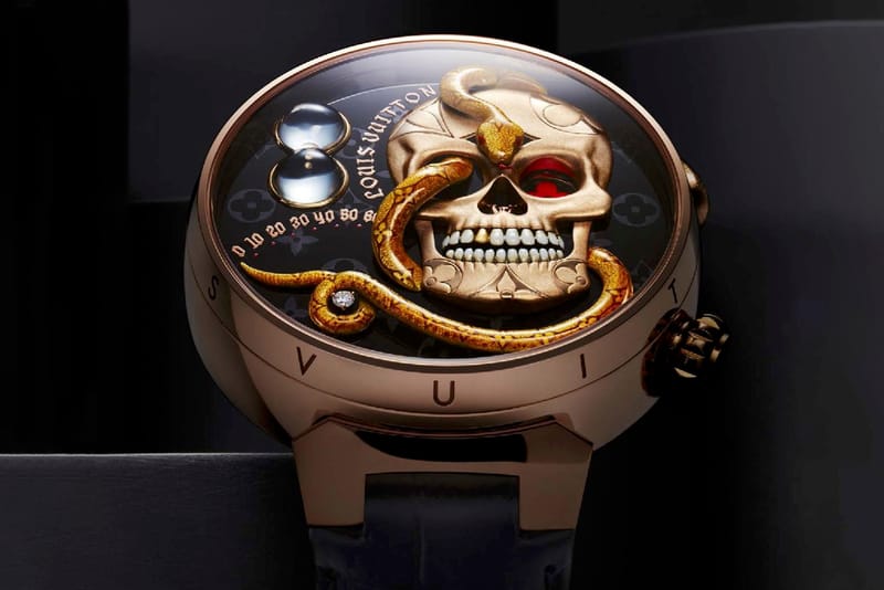 Louis Vuitton 打造全新 Tambour Carpe Diem 自动人偶腕表