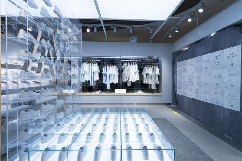 走进 New Balance 广州太古汇「NB GREY」Pop-Up 店铺