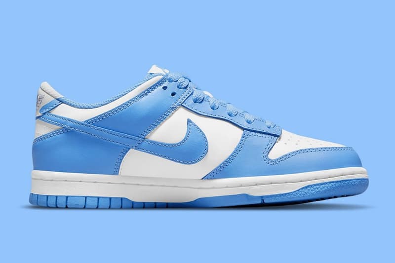 Nike Dunk Low 最新配色「University Blue」即將登場