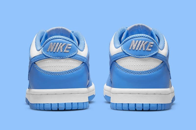 Nike Dunk Low 最新配色「University Blue」即將登場