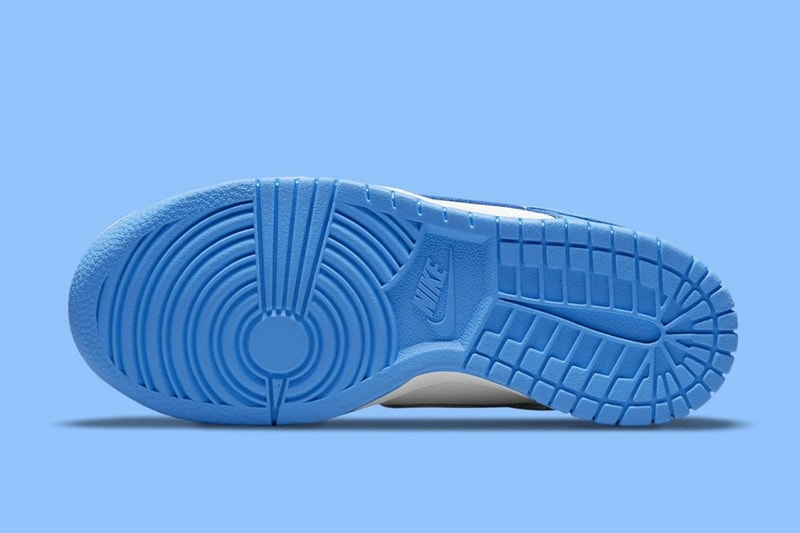 Nike Dunk Low 最新配色「University Blue」即將登場