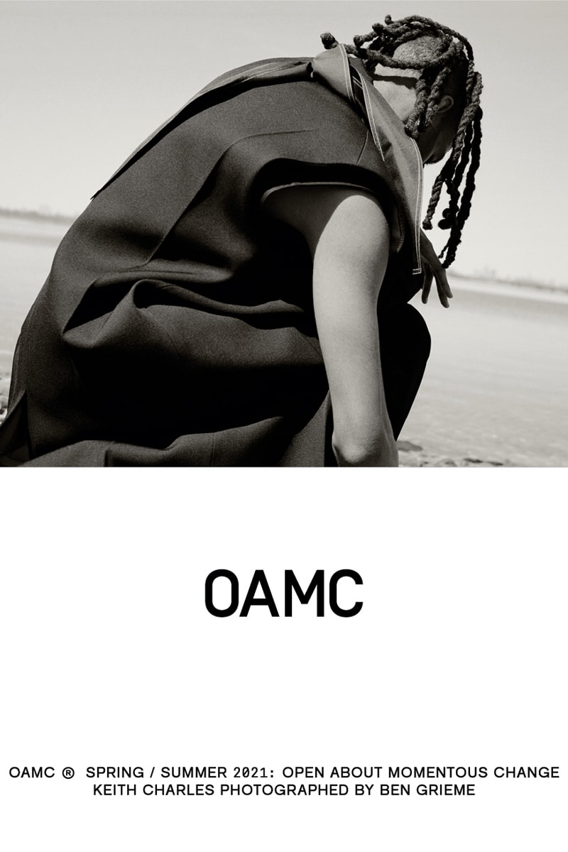 OAMC 2021 春夏系列形象廣告正式登場