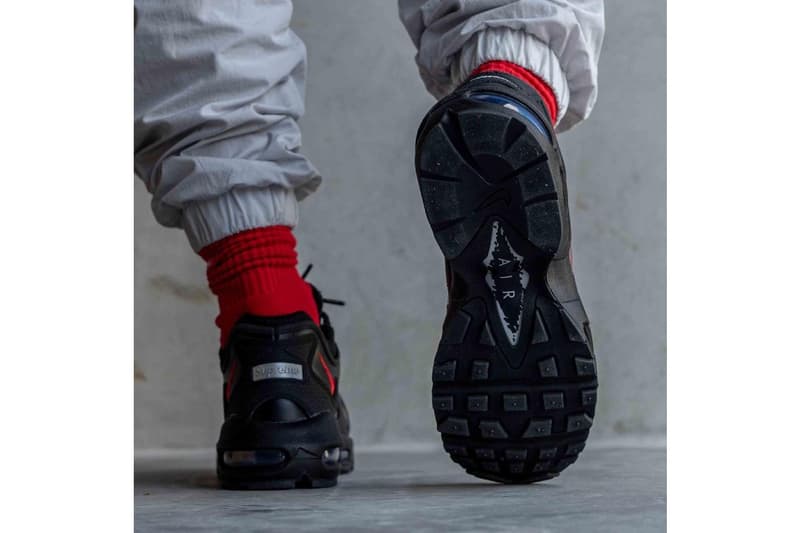 率先預覽 Supreme x Nike Air Max 96「Black」全新聯乘鞋款上腳圖輯