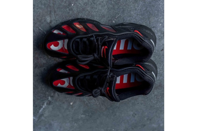 率先預覽 Supreme x Nike Air Max 96「Black」全新聯乘鞋款上腳圖輯