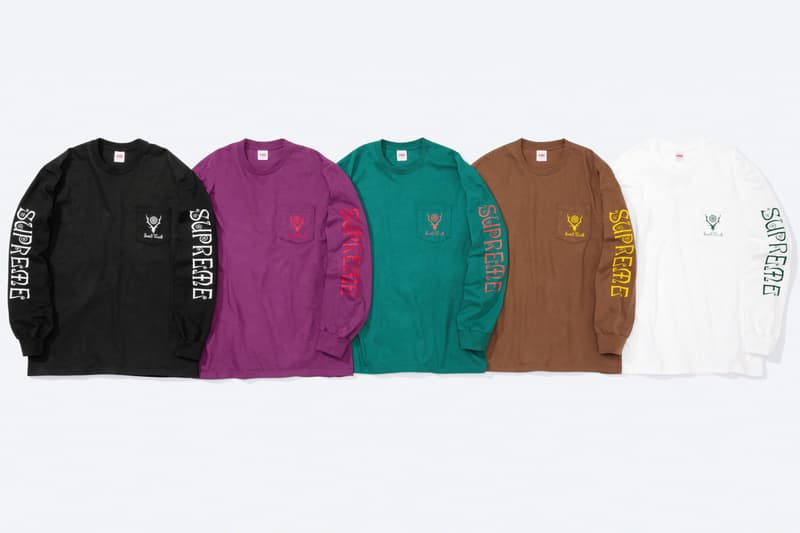 Supreme x South2 West8 2021 春季聯乘系列發佈