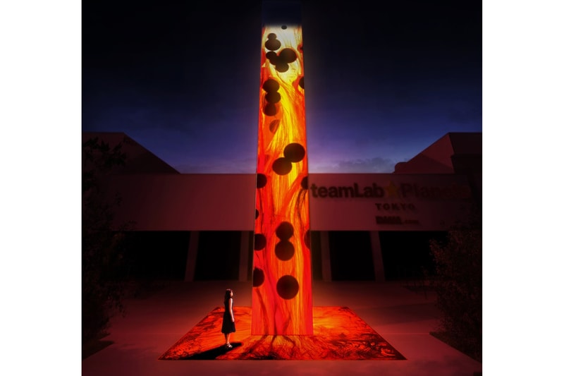 teamLab 首次打造全新火焰光影藝展