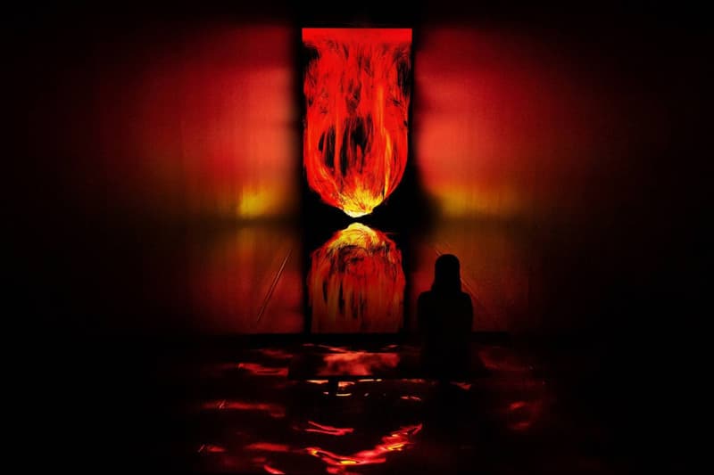 teamLab 首次打造全新火焰光影藝展