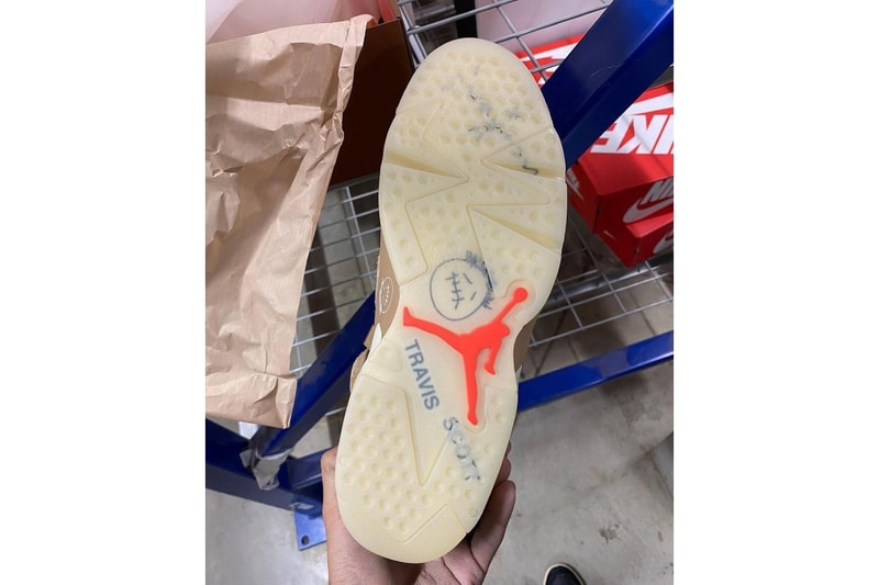 Travis Scott x Air Jordan 6「British Khaki」全新聯乘鞋款實鞋近賞