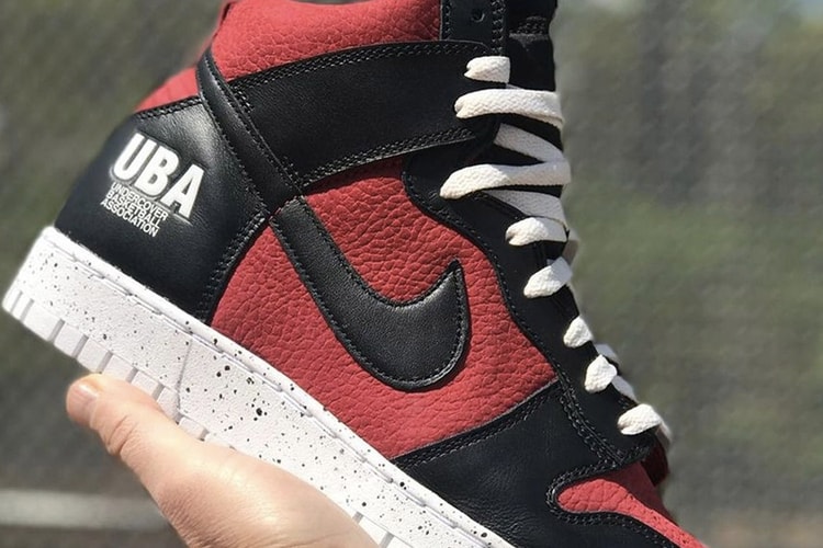 UNDERCOVER x Nike Dunk High 最新聯名鞋款「UBA」率先曝光
