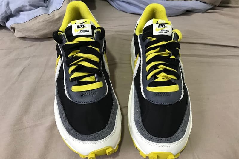 UNDERCOVER x sacai x Nike LDwaffle 三方聯名配色「Bright Citron」即將來襲