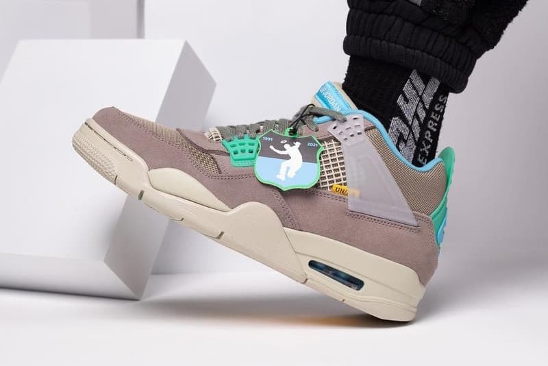 率先近賞 Union LA x Air Jordan 4 全新 30 周年聯乘別注鞋款